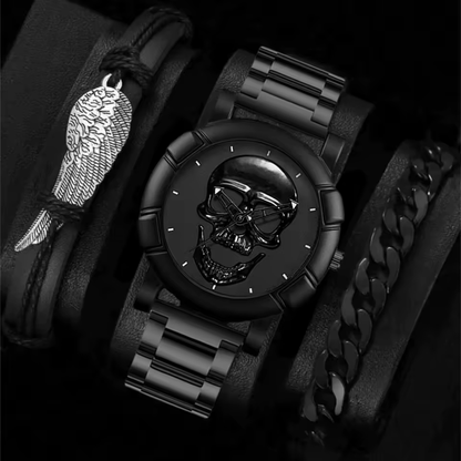 Skmei Skull Black 9178