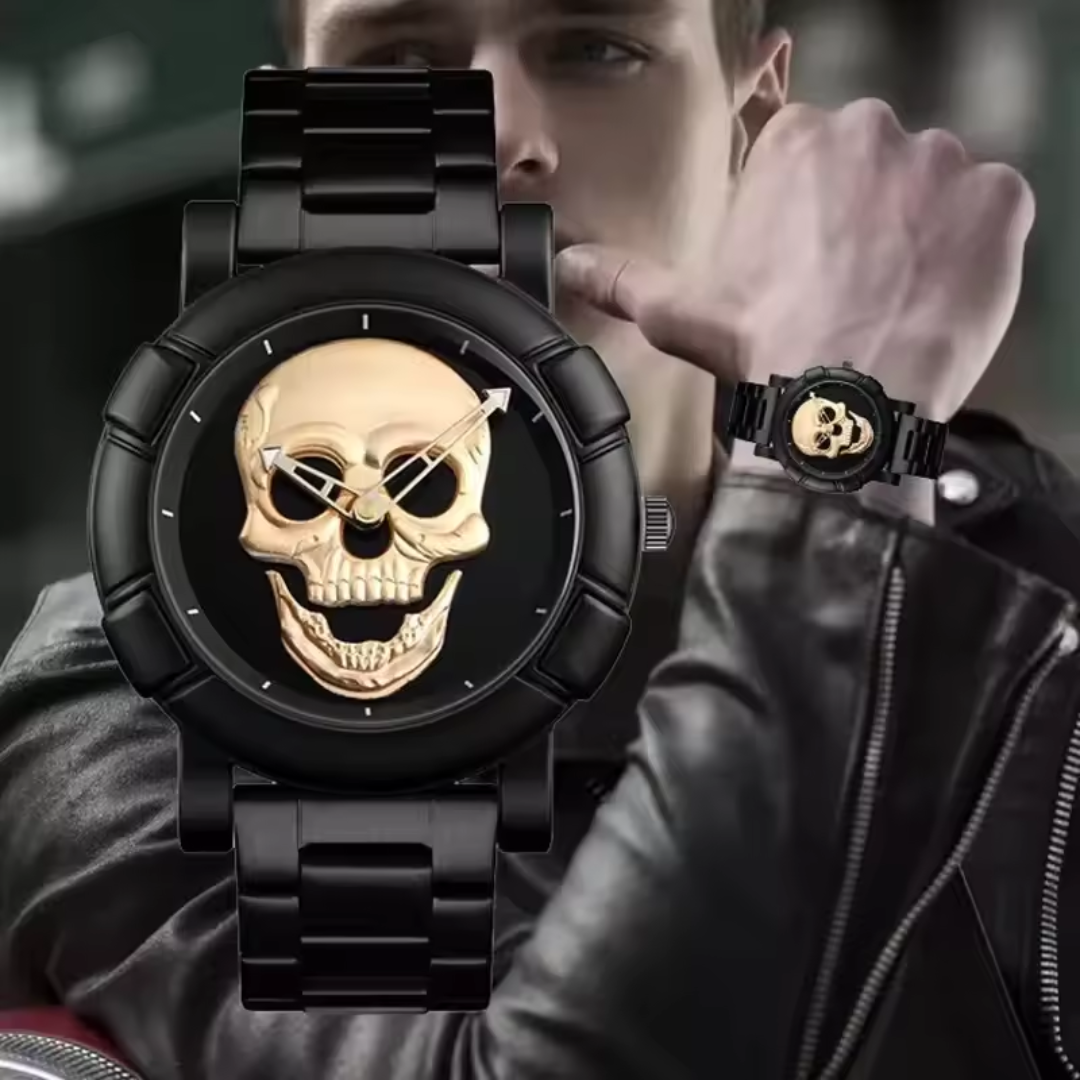 Skmei Skull Black 9178